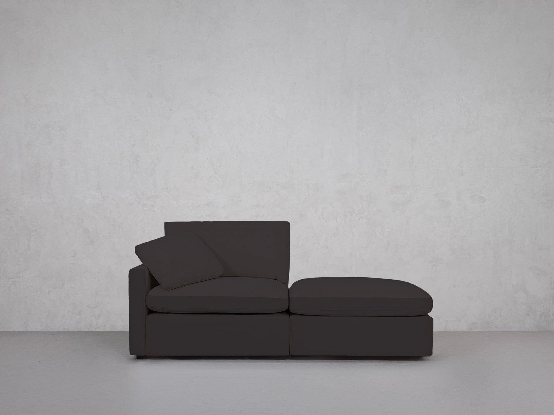 2-Seat Modular Lounger Loveseat (Thin Arm) - 7th Avenue