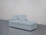 2-Seat Modular Lounger Loveseat (Thin Arm) - 7th Avenue