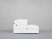 2-Seat Modular Lounger Loveseat (Thin Arm) - 7th Avenue