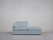2-Seat Modular Lounger Loveseat (Thin Arm) - 7th Avenue