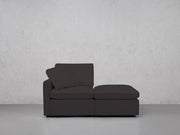 2-Seat Modular Lounger Loveseat (Thin Arm) - 7th Avenue