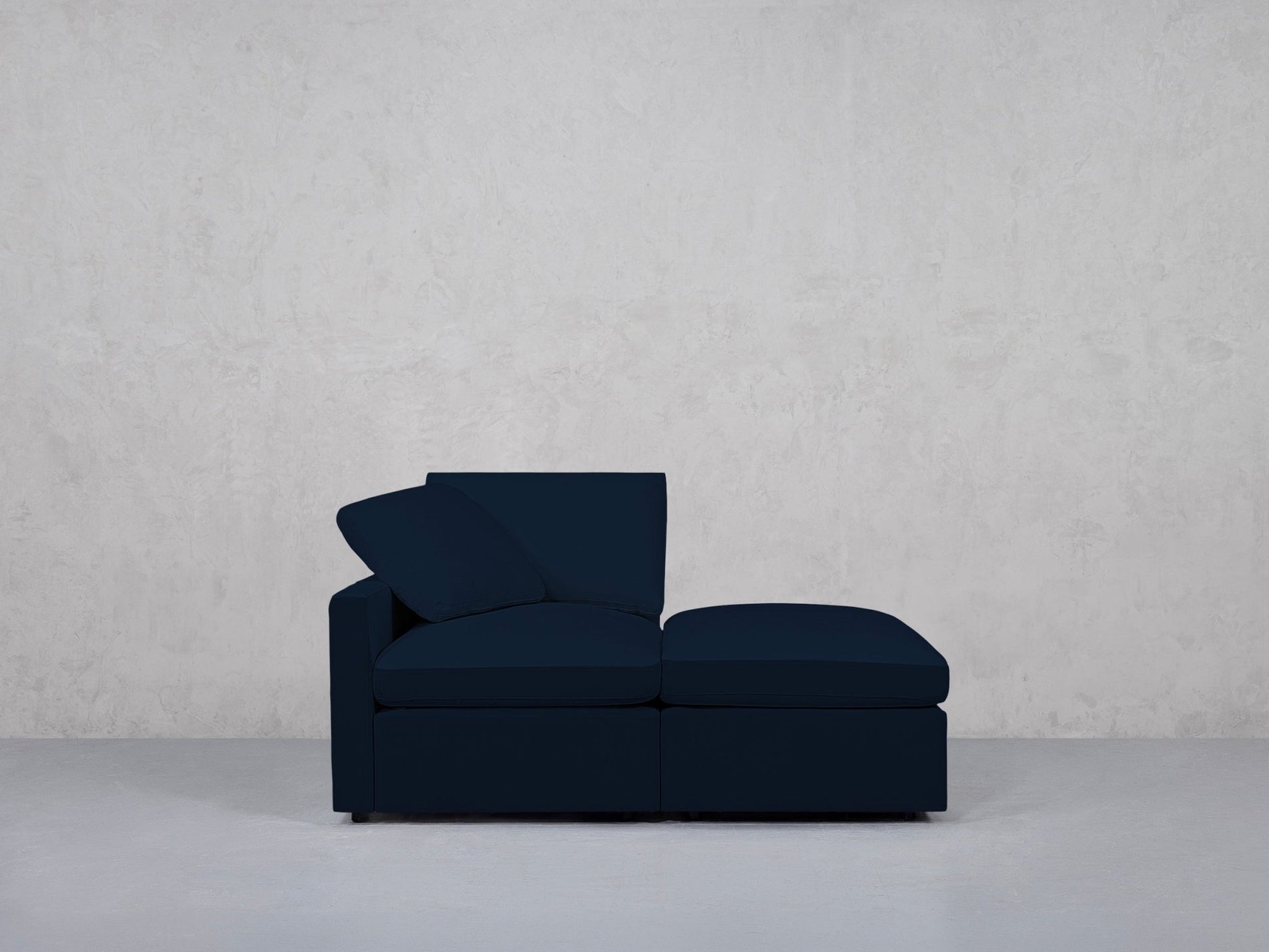 2-Seat Modular Lounger Loveseat (Thin Arm) - 7th Avenue
