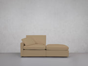 2-Seat Modular Lounger Loveseat (Thin Arm) - 7th Avenue