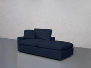 2-Seat Modular Lounger Loveseat (Thin Arm) - 7th Avenue
