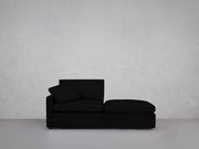 2-Seat Modular Lounger Loveseat (Thin Arm) - 7th Avenue