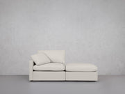 2-Seat Modular Lounger Loveseat (Thin Arm) - 7th Avenue
