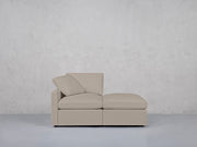 2-Seat Modular Lounger Loveseat (Thin Arm) - 7th Avenue