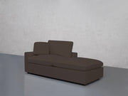 2-Seat Modular Lounger Loveseat (Thin Arm) - 7th Avenue