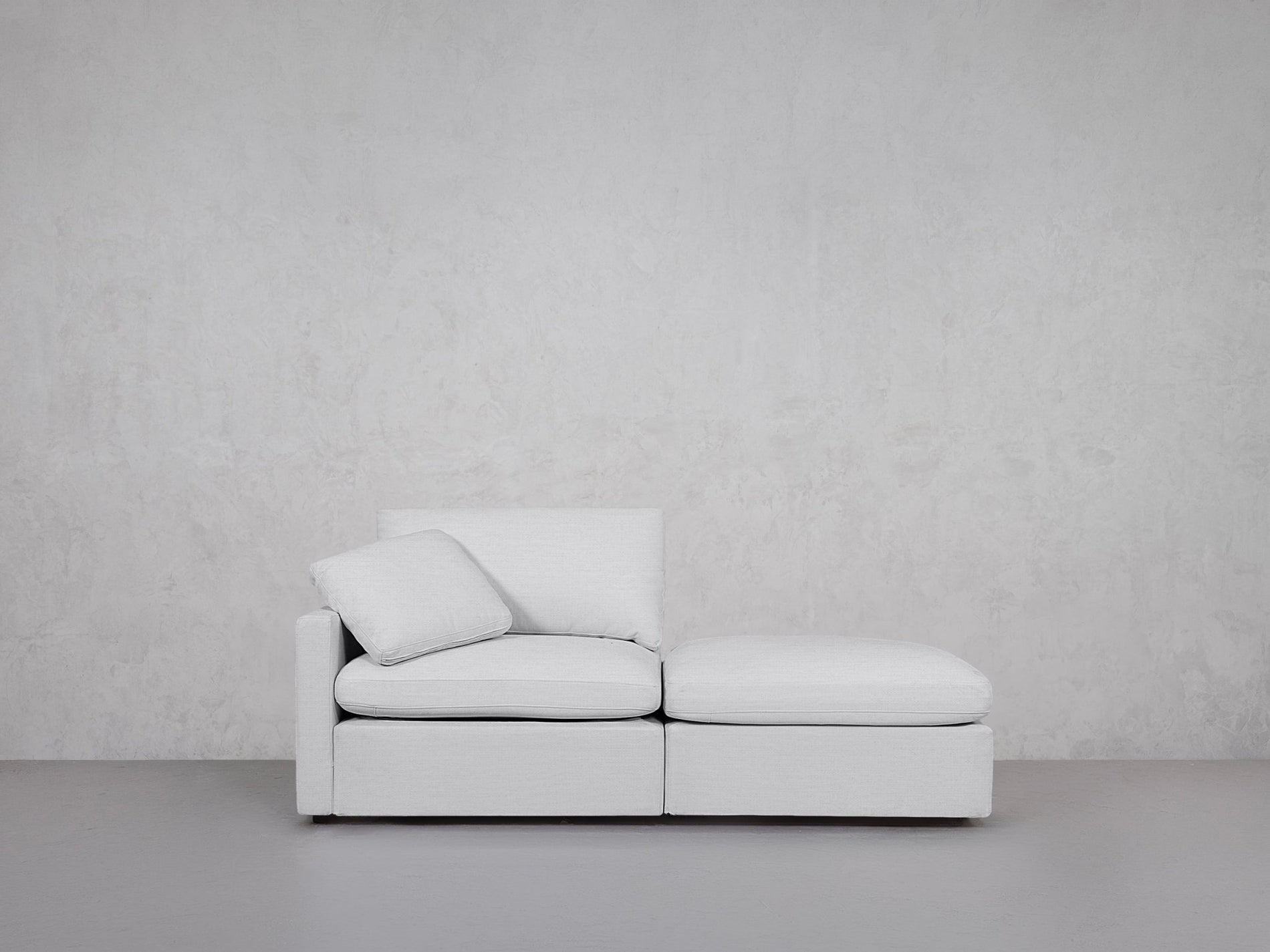 2-Seat Modular Lounger Loveseat (Thin Arm) - 7th Avenue