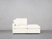 2-Seat Modular Lounger Loveseat (Thin Arm) - 7th Avenue