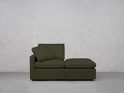 2-Seat Modular Lounger Loveseat (Thin Arm) - 7th Avenue