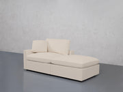 2-Seat Modular Lounger Loveseat (Thin Arm) - 7th Avenue