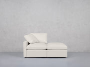 2-Seat Modular Lounger Loveseat (Thin Arm) - 7th Avenue