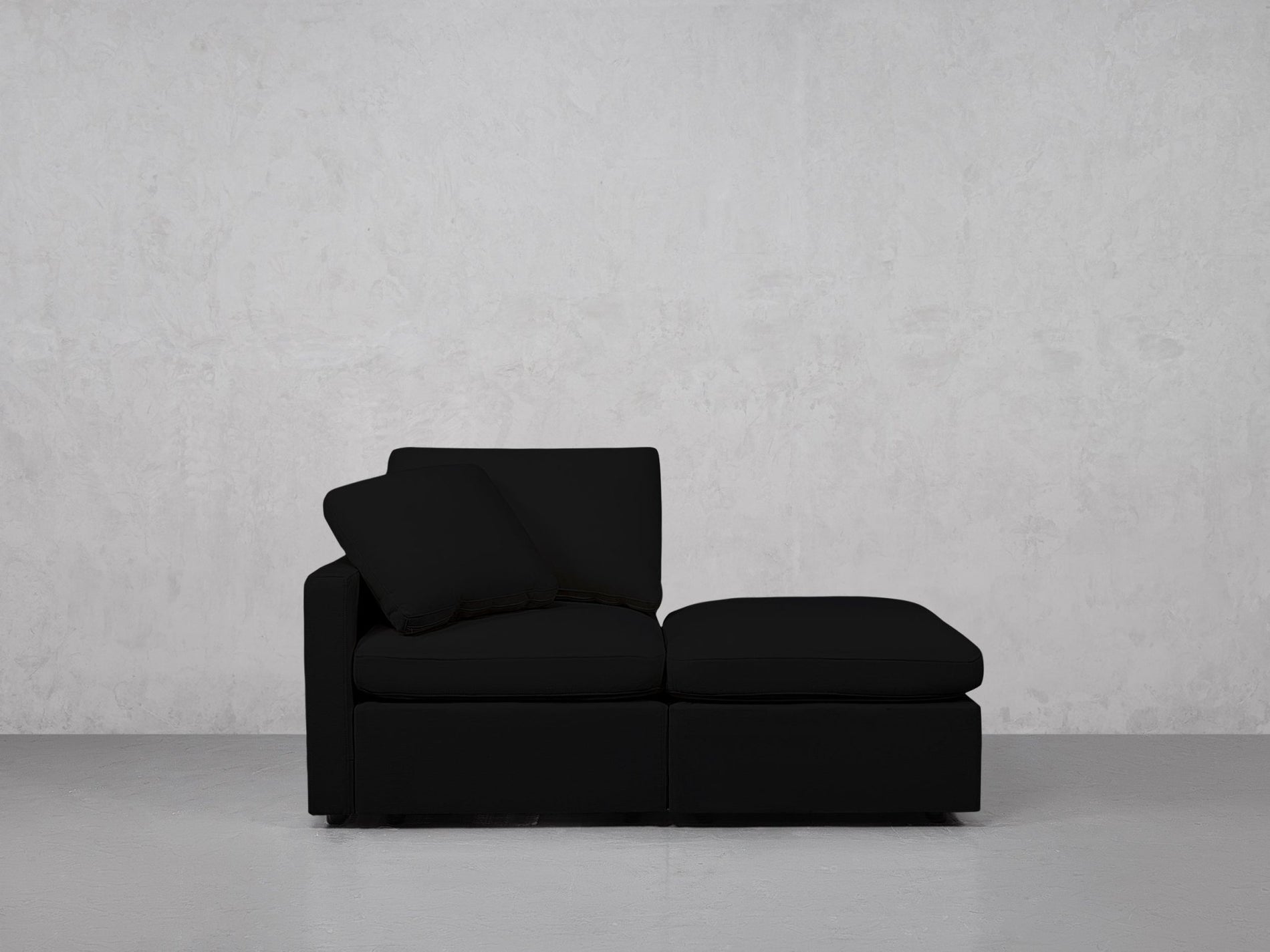2-Seat Modular Lounger Loveseat (Thin Arm) - 7th Avenue