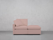 2-Seat Modular Lounger Loveseat (Thin Arm) - 7th Avenue