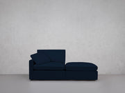 2-Seat Modular Lounger Loveseat (Thin Arm) - 7th Avenue