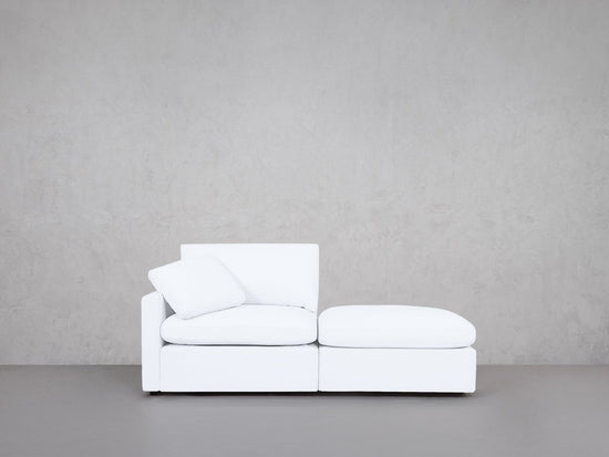 2-Seat Modular Lounger Loveseat (Thin Arm) - 7th Avenue