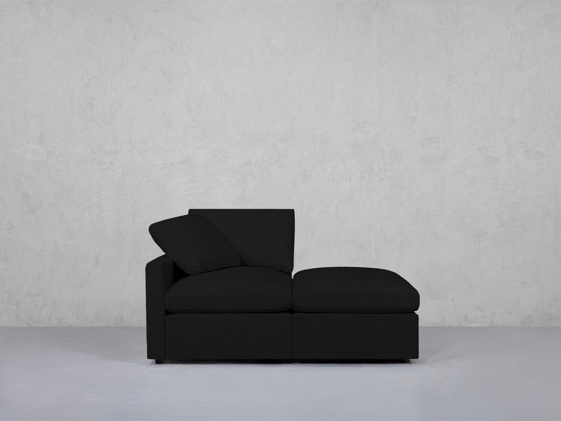 2-Seat Modular Lounger Loveseat (Thin Arm) - 7th Avenue