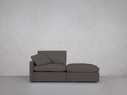 2-Seat Modular Lounger Loveseat (Thin Arm) - 7th Avenue