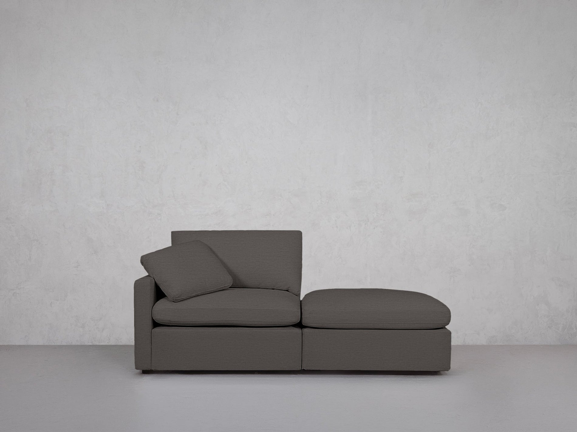 2-Seat Modular Lounger Loveseat (Thin Arm) - 7th Avenue