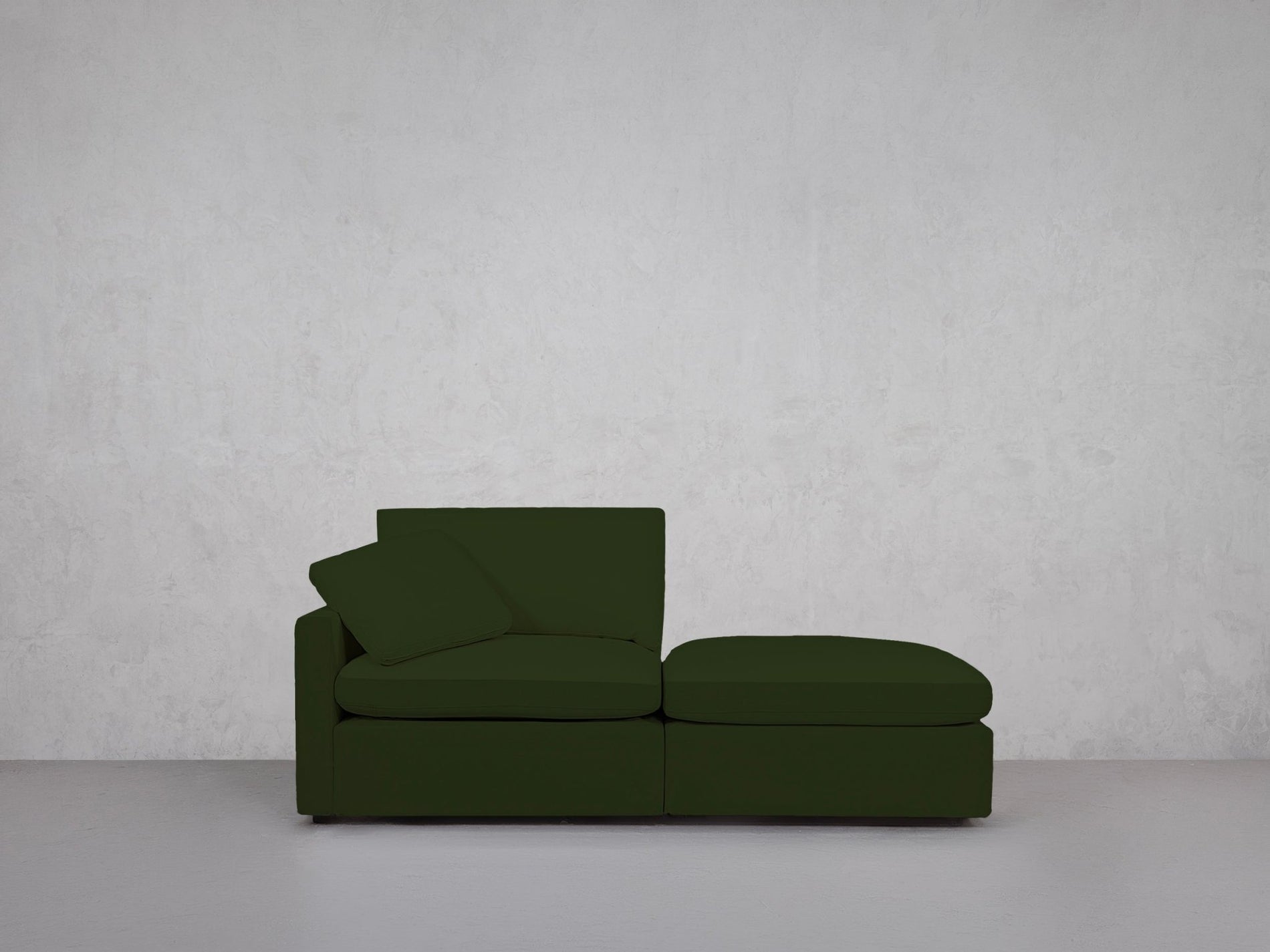 2-Seat Modular Lounger Loveseat (Thin Arm) - 7th Avenue