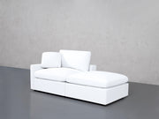 2-Seat Modular Lounger Loveseat (Thin Arm) - 7th Avenue