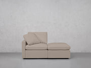 2-Seat Modular Lounger Loveseat (Thin Arm) - 7th Avenue