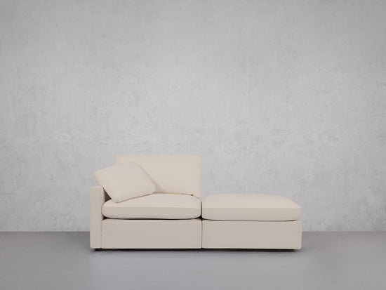 2-Seat Modular Lounger Loveseat (Thin Arm) - 7th Avenue