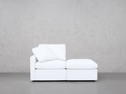 2-Seat Modular Lounger Loveseat (Thin Arm) - 7th Avenue