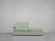 2-Seat Modular Lounger Loveseat (Thin Arm) - 7th Avenue