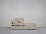 2-Seat Modular Lounger Loveseat (Thin Arm) - 7th Avenue