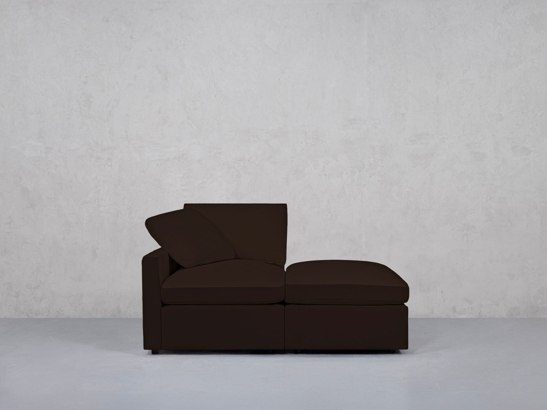2-Seat Modular Lounger Loveseat (Thin Arm) - 7th Avenue
