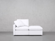 2-Seat Modular Lounger Loveseat (Thin Arm) - 7th Avenue