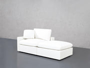 2-Seat Modular Lounger Loveseat (Thin Arm) - 7th Avenue