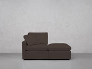 2-Seat Modular Lounger Loveseat (Thin Arm) - 7th Avenue