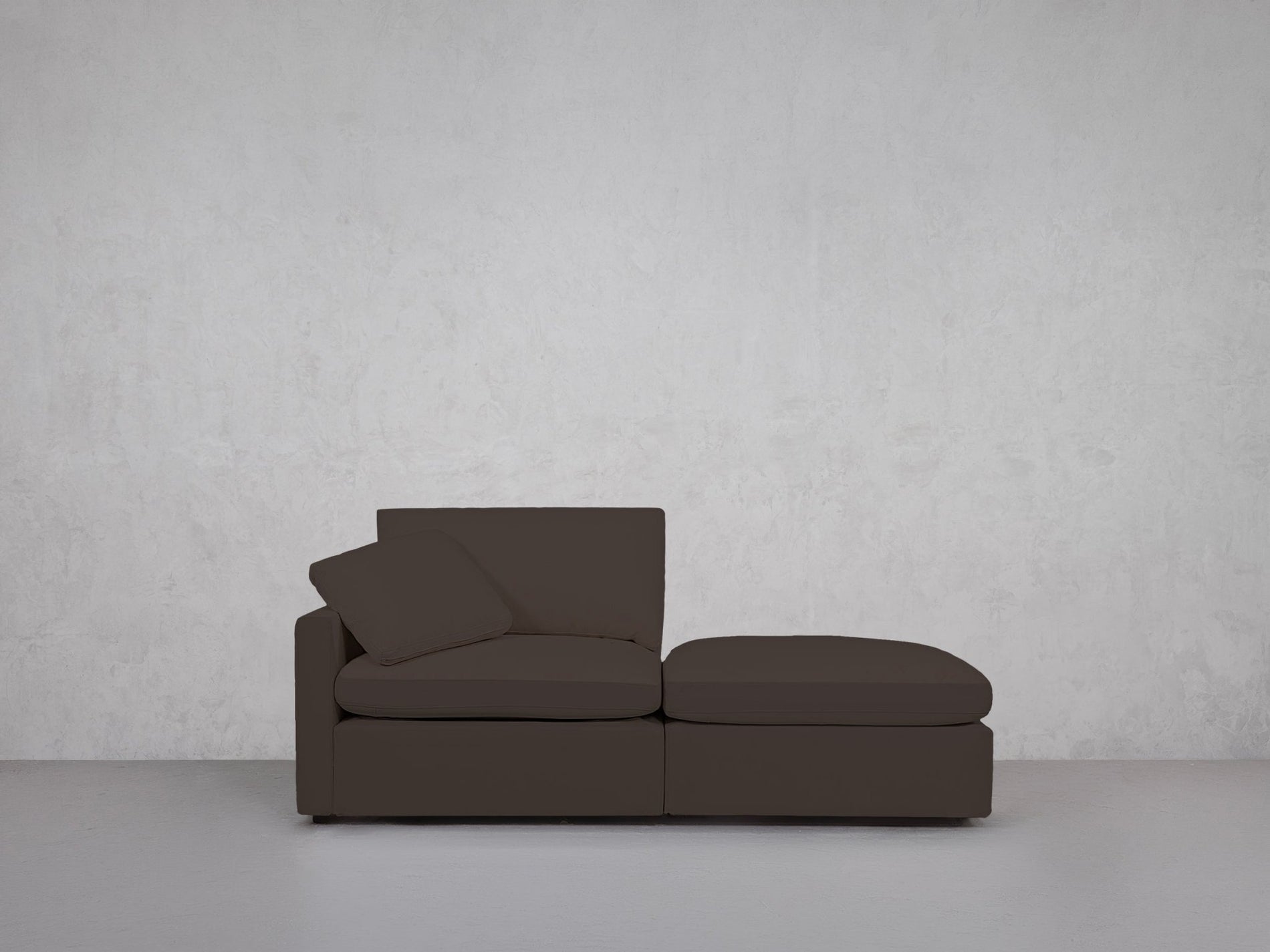 2-Seat Modular Lounger Loveseat (Thin Arm) - 7th Avenue
