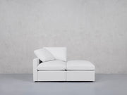 2-Seat Modular Lounger Loveseat (Thin Arm) - 7th Avenue