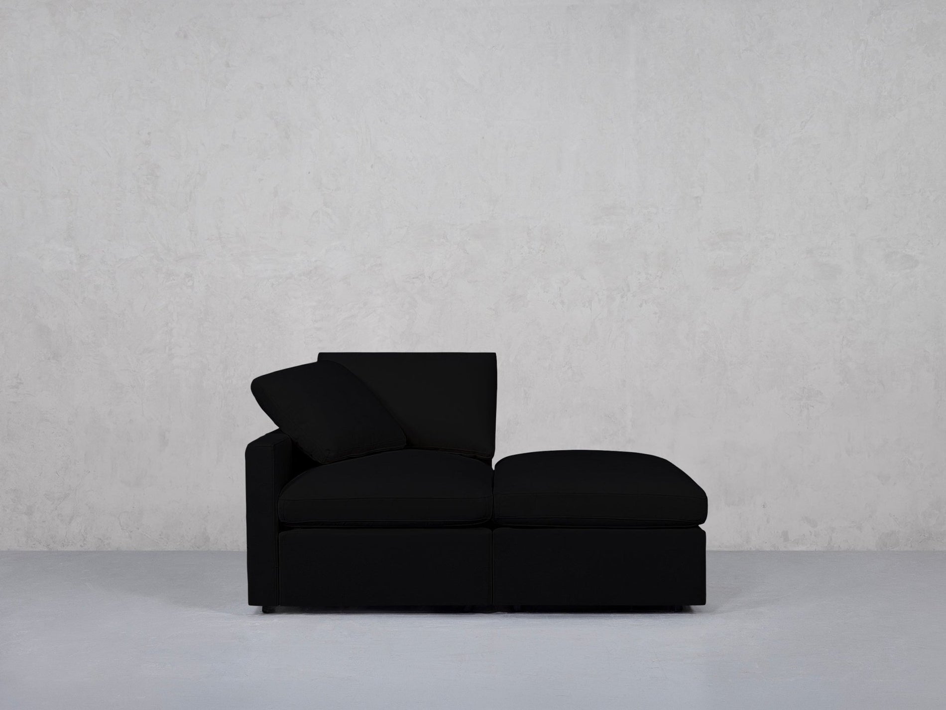 2-Seat Modular Lounger Loveseat (Thin Arm) - 7th Avenue