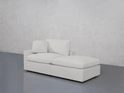 2-Seat Modular Lounger Loveseat (Thin Arm) - 7th Avenue