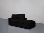 2-Seat Modular Lounger Loveseat (Thin Arm) - 7th Avenue