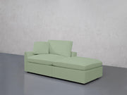 2-Seat Modular Lounger Loveseat (Thin Arm) - 7th Avenue