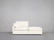 2-Seat Modular Lounger Loveseat (Thin Arm) - 7th Avenue