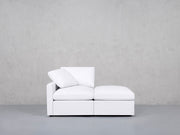2-Seat Modular Lounger Loveseat (Thin Arm) - 7th Avenue