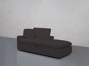2-Seat Modular Lounger Loveseat (Thin Arm) - 7th Avenue