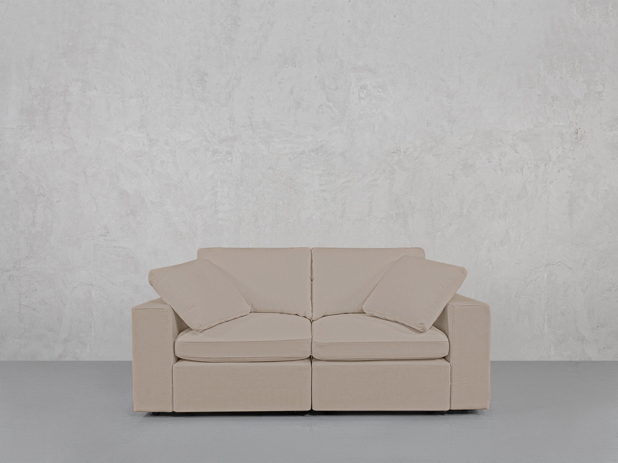2 - Seat Modular Loveseat - 7th Avenue