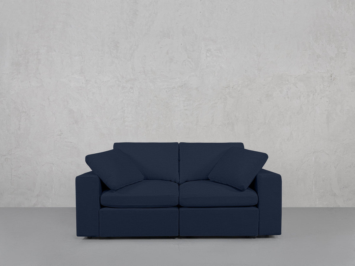 2-Seat Modular Loveseat - 7th Avenue