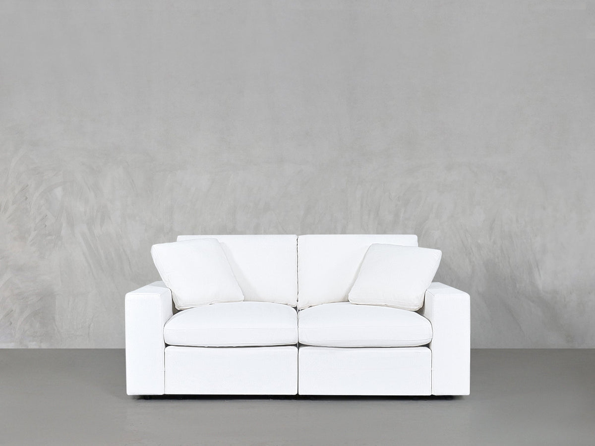 2 - Seat Modular Loveseat - 7th Avenue