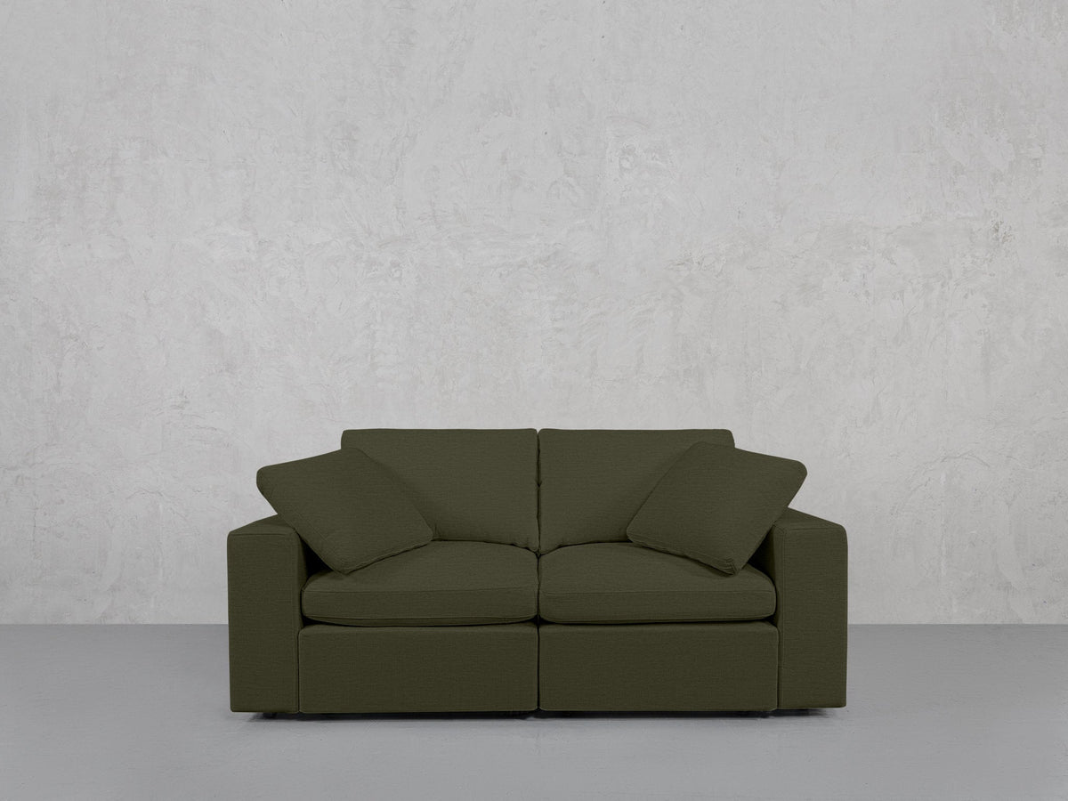 2-Seat Modular Loveseat - 7th Avenue