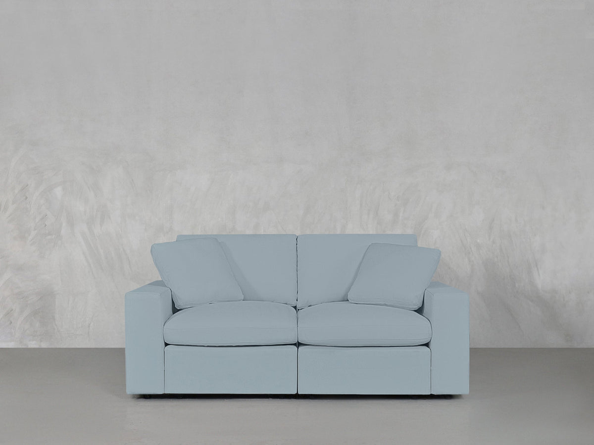 2 - Seat Modular Loveseat - 7th Avenue