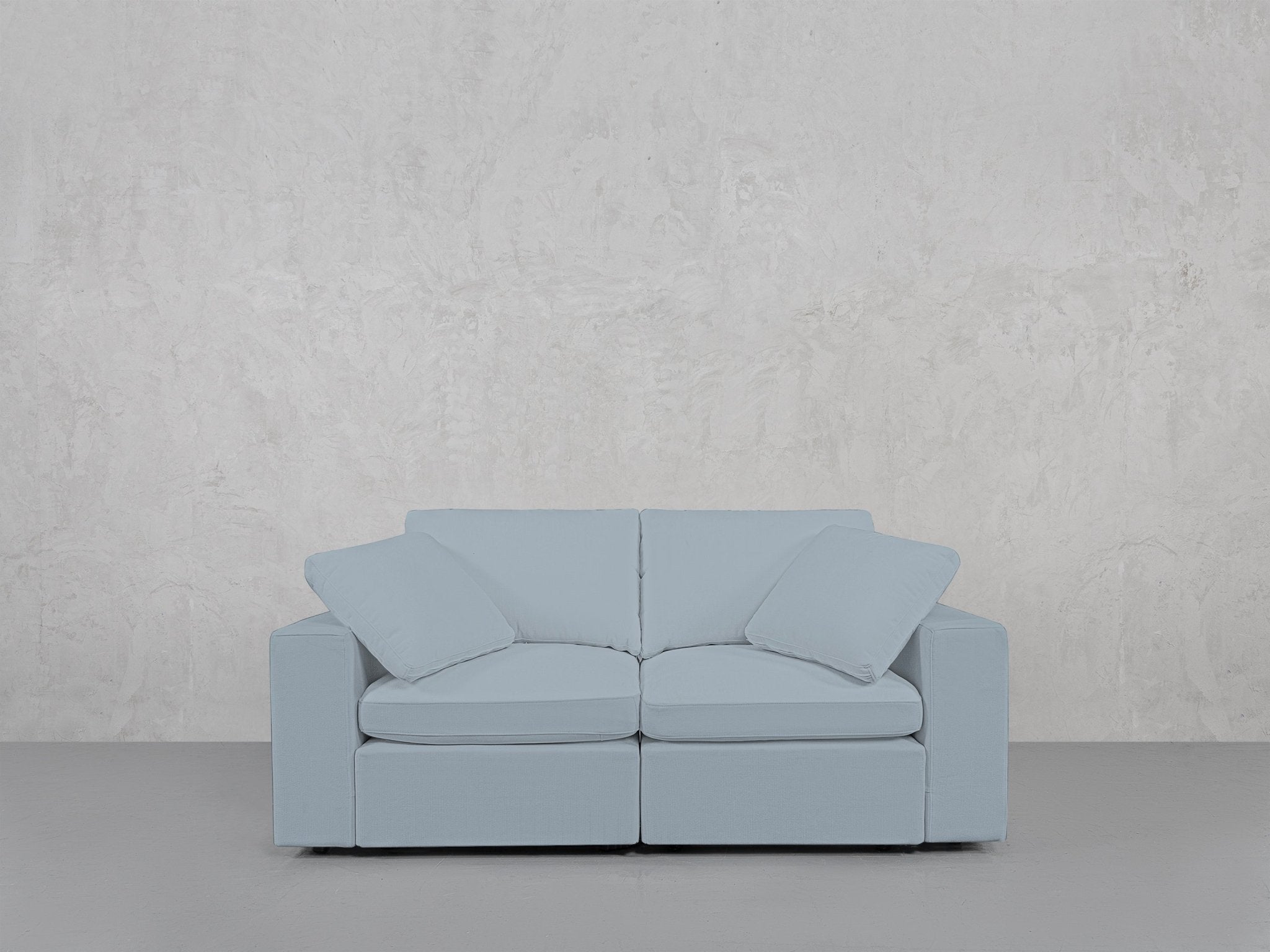 2 - Seat Modular Loveseat - 7th Avenue